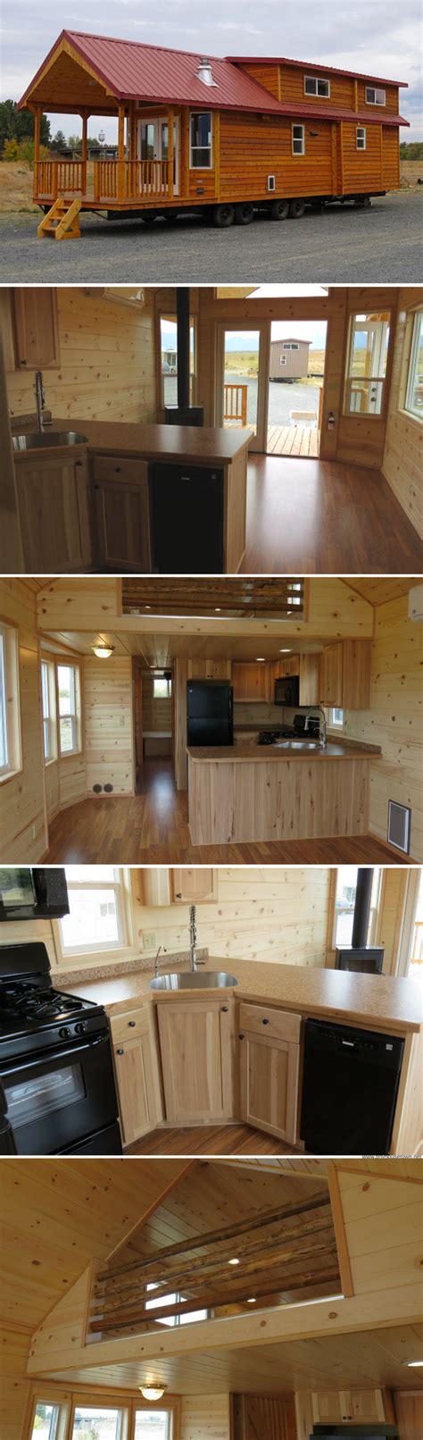 Classic Double Loft A Two Bedroom Park Model Cabin Tiny House Living