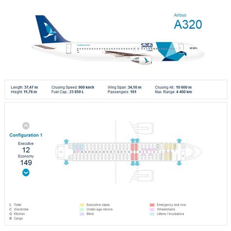 Sata Airlines Airbus A320 Aircraft Seating Chart Aircraft Airlines