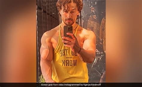 Tiger Shroff Shows Off His Post Birthday Chiseled Physique Watch