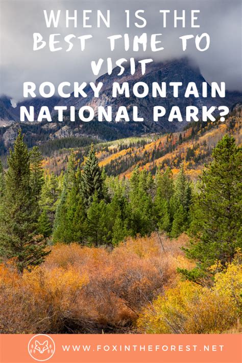 The Best Time To Visit Rocky Mountain National Park By A Local