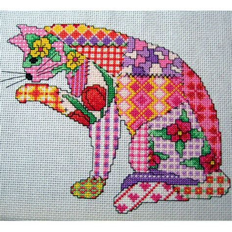 If you like something, just click on the link below each image. Patchwork Cat cross stitch Pattern. PDF instant download