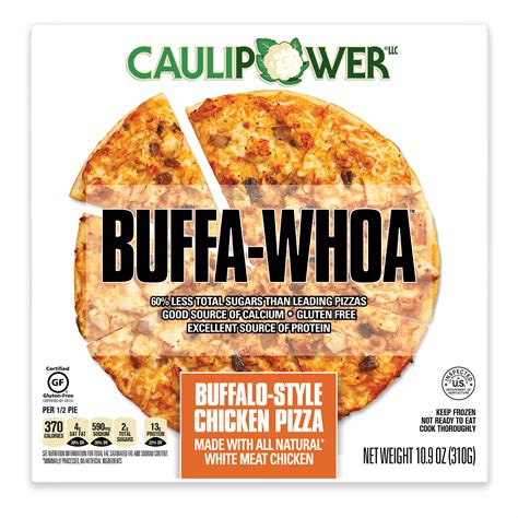 Caulipower Buffalo Stye Chicken Cauliflower Crust Pizza 109 Oz