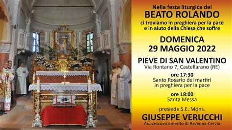 Festa Liturgica Del Beato Rolando Rivi Martire 29 Maggio 2022 Youtube