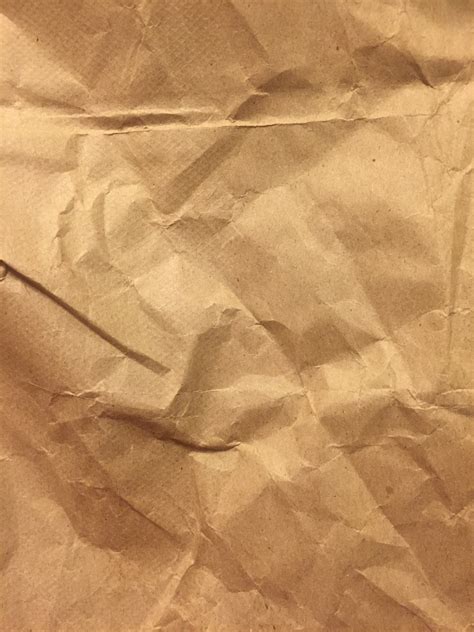 Paper Bag That Has Been Wrinkled Free Textures