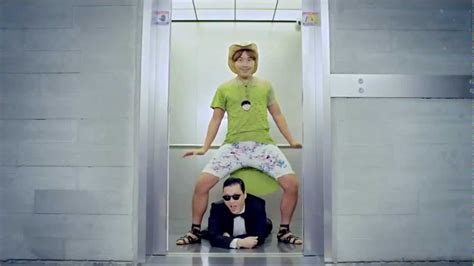 Gangnam Style Elevator Guy Youtube