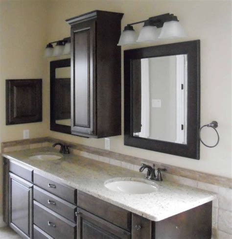 Check spelling or type a new query. Bathroom Ideas. Black Stained Wood Vanity Cabinet With ...