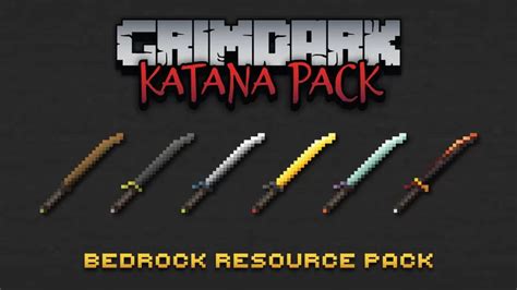 Kals Katanas Bedrock Minecraft Texture Pack