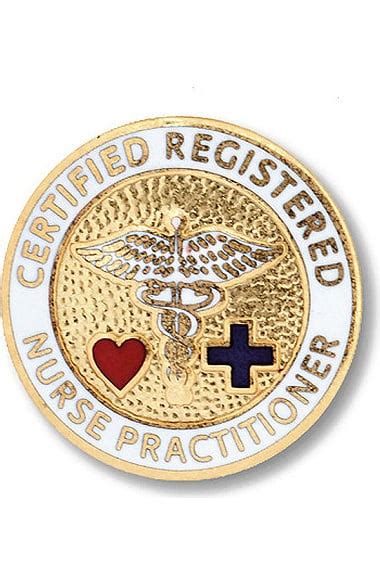 Prestige Medical Emblem Pin Certified Registered Nurse Practitioner