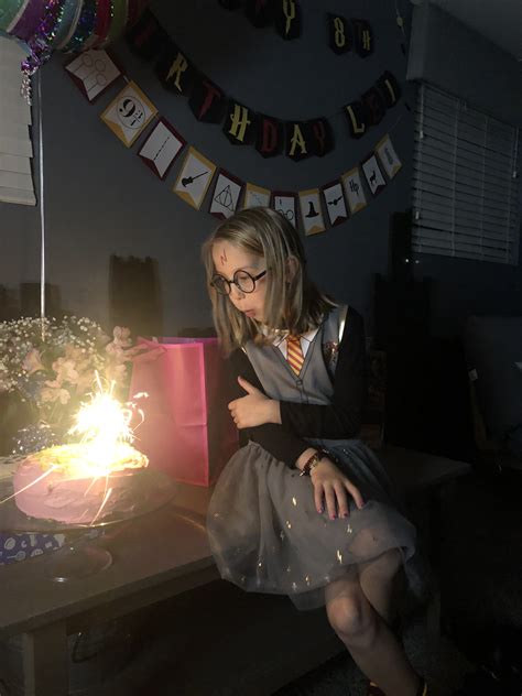 A Harry Potter Birthday Life As Elle