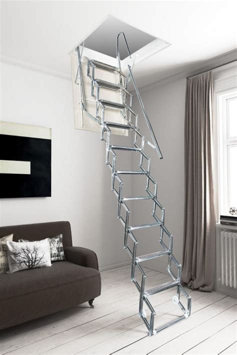 Fantozzi Svezia Concertina Loft Ladder Loft Ladder Loft Storage Ladder