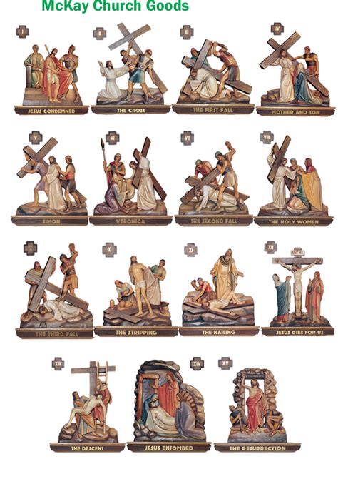Stations Of The Cross 1306 20h 27h Or 44h Mckay Church Goods