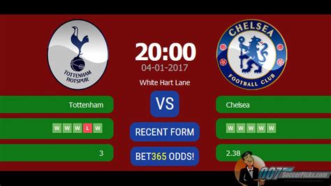 Tottenham vs Chelsea PREDICTION (by 007Soccerpicks.com) - YouTube