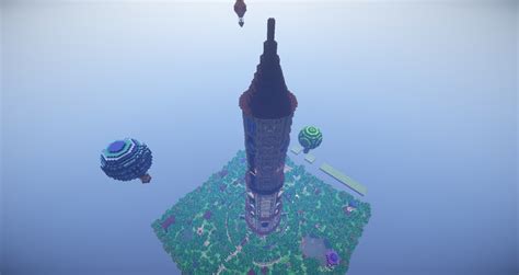 The Astral Spire Custom Build Minecraft Map