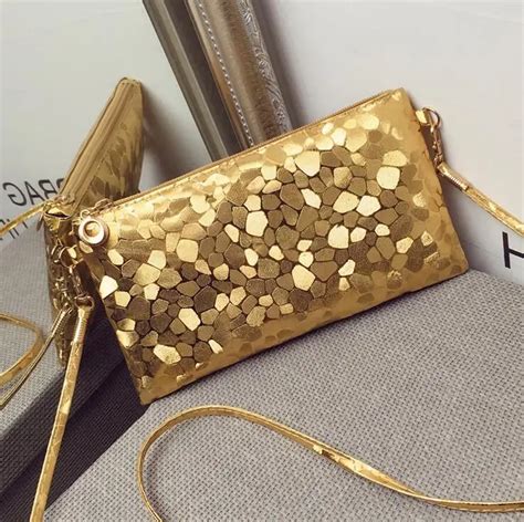 Best Women Pu Leather Day Clutch Stone Pattern Lady Small Shoulder Bag