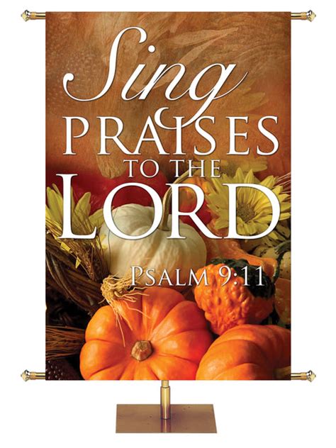 Sing Praises To The Lord Banner For Church 3 Praisebanners