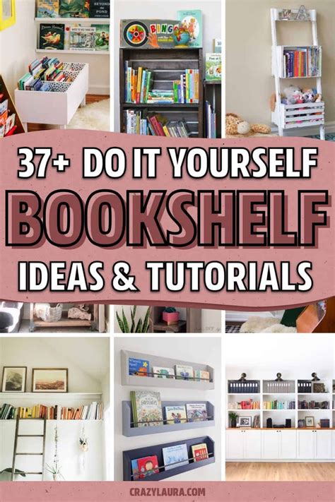 37 Best Diy Bookshelf Ideas Tutorials For 2022 Artofit