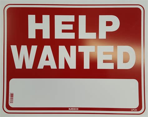 help wanted printable sign
