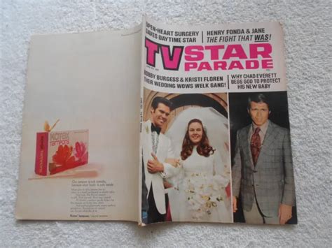 Tv Star Parade Magazine June1971 Chad Everett 1500 Picclick