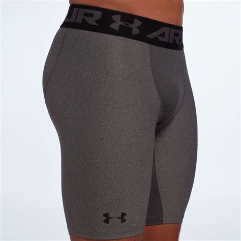 Under Armour 9 Heatgear Armour 20 Compression Shorts In Carbon