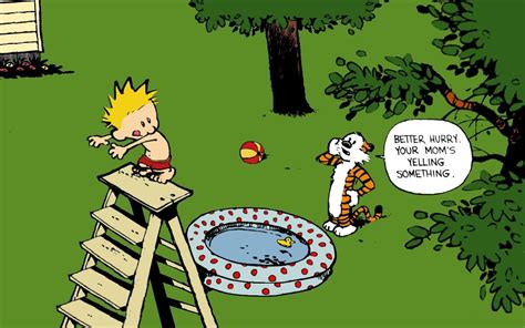 #tgif #happy dance #calvin & hobbes #sahm #mumblr #cartoons. Calvin and Hobbes Wallpapers HD / Desktop and Mobile ...