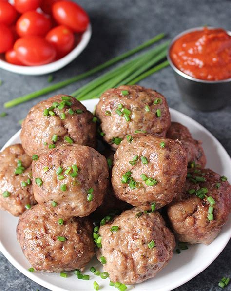 Easy Oven Baked Paleo Meatballs Real Food With Jessica