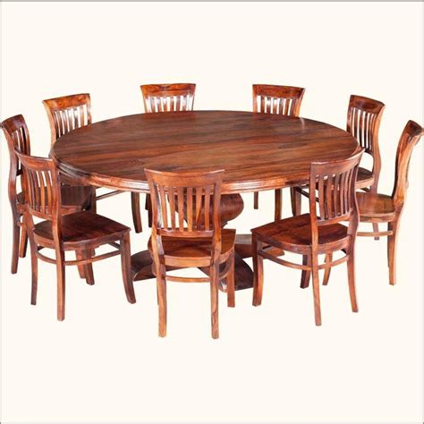 Round 8 Seat Dining Table Round Mobile Folding Dining Canteen Table 8