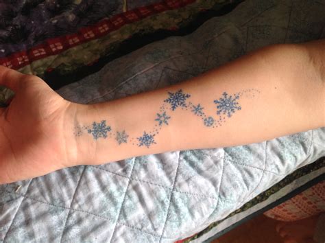 Snowflake Tattoo Time Tattoos Foot Tattoos Body Art Tattoos Small