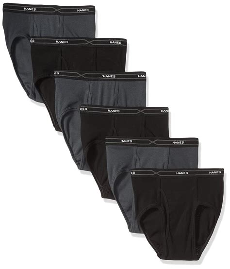 buy hanes men s 6 pack x temp mid rise briefs at