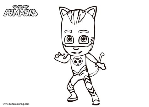 Catboy Pages Coloring Pages