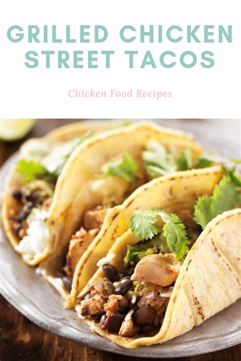 Mar 22, 2019 · chicken tacos is a quick way to get your midweek taco fix! Grilled Chicken Street Tacos - It is a pretty ...