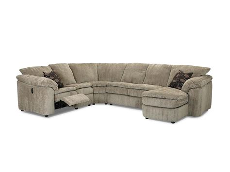 Klaussner Legacy Left Arm Reclining Love Seat And Right Arm Chaise