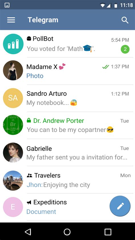 It is free and secure. Telegram - Wikipedia