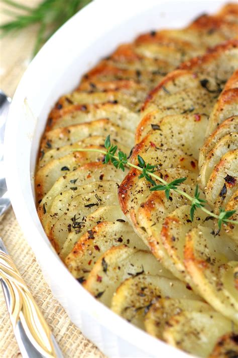 Sliced Potatoes In Oven