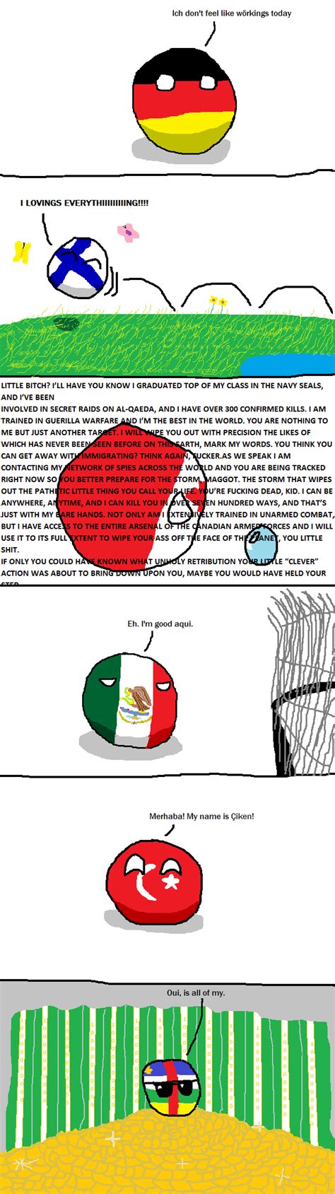 Things Countries Would Never Say Polandball