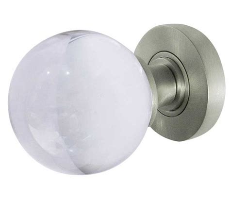 frelan jh5201 cut glass ball door knobs satin nickel