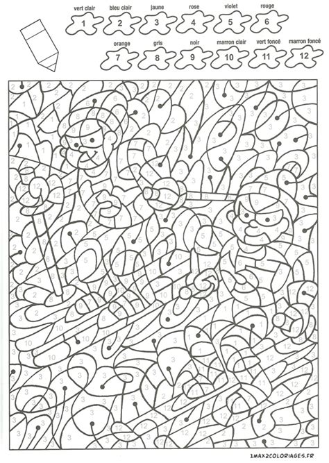 11 Aimable Coloriage Nombre Photograph  COLORIAGE