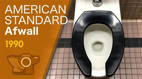 American Standard Afwall Toilet 35 Gpf Late 1980s Pioneer Place