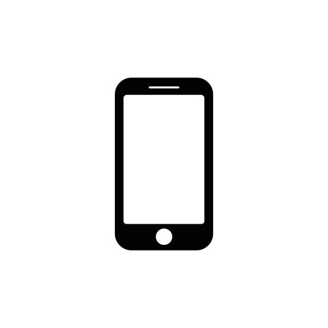 Eps10 Smartphone Icon Vector Illustration Of A Mobile Isolated On
