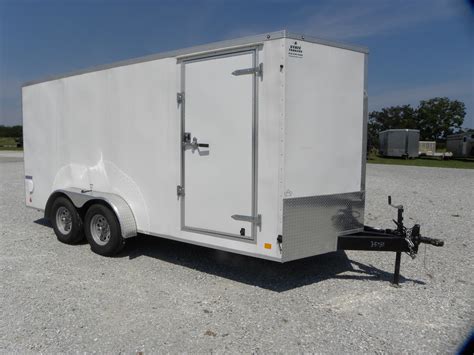Cargo Trailer 2019 Continental Cargo V Series Used 7x16x66 10k