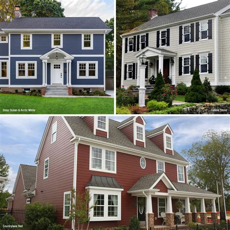 Greatest Siding Shade For Colonial Home Kawmart Wall