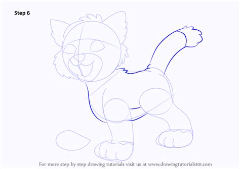 Step By Step How To Draw Baby Jaguar From Go Diego Go