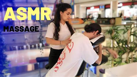 Asmr Chaİr Massage Asmr Massage Arm Lady Sedef Youtube