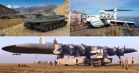 15 Crazy Top Secret Soviet Military Vehicles That Make No Sense