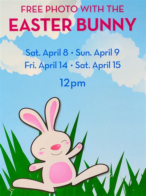 Visit The Easter Bunny This Year At Abt The Bolt