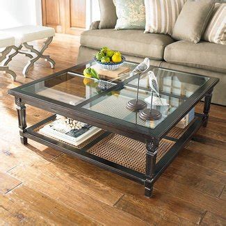 Round tables are easy to move around while square tables pair well with sectionals. Large Square Glass Coffee Table - Ideas on Foter