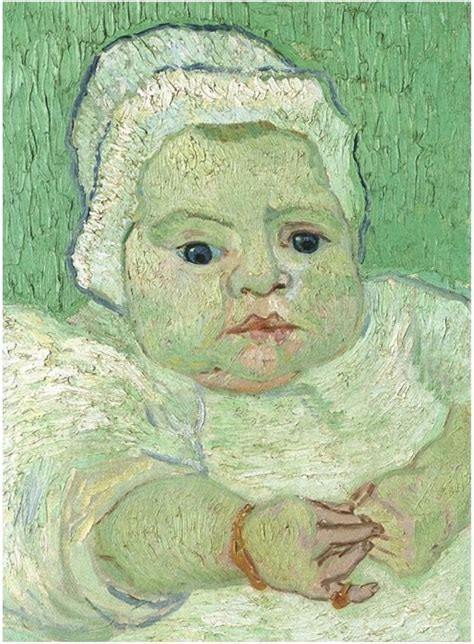 Vincent Van Gogh The Baby Marcelle Roulin Van Gogh Paintings
