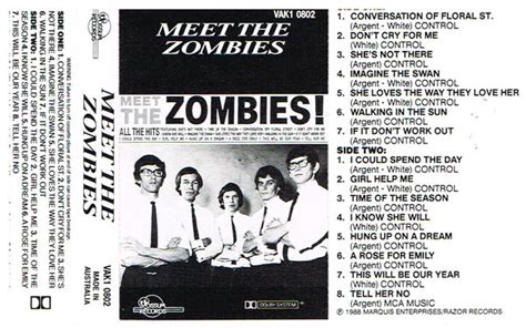 Meet The Zombies De The Zombies 1989 10 00 K7 Possum Records Cdandlp Ref2405077289