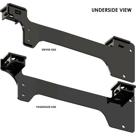 Mounts on industry standard base rails—pullrite's or other popular brands. #2338 ISR Series SuperRail 20K Custom Mounting Kit for ...