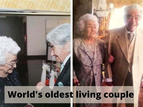world s oldest couple couple with combined age of 214 years named world s oldest married pair