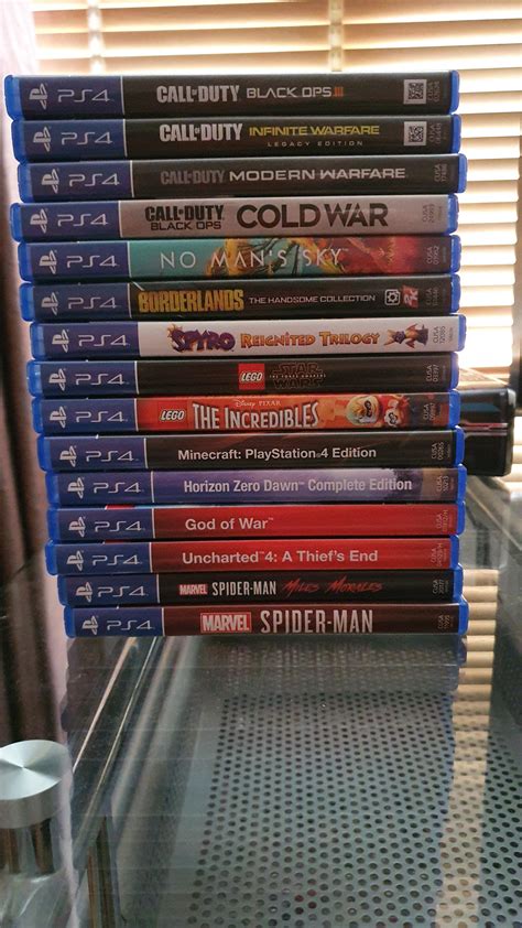 My Physical Ps4 Collection As Of May 2021 Rgamecollecting